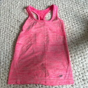 New Balance Pink Racerback Tank Top
